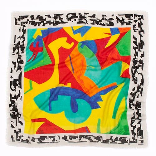 Digital Printed Square Scarf
